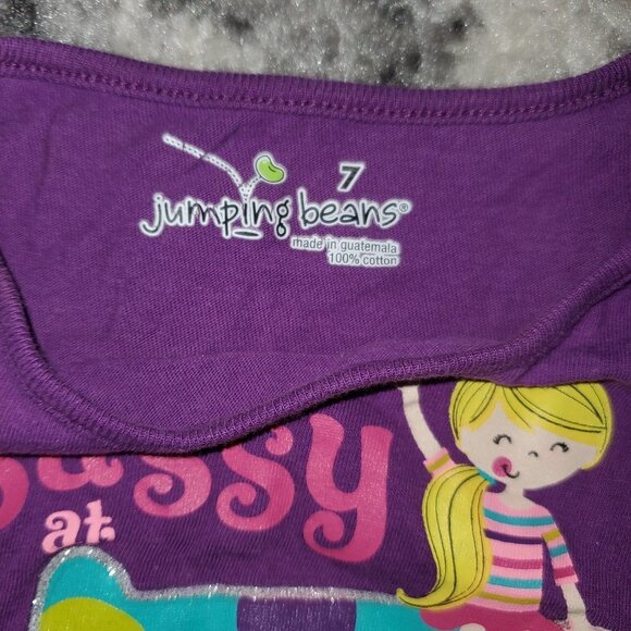 3 for 12 || Jumping Beans Sassy at 7 sz 7 EUC - Picture 3 of 3